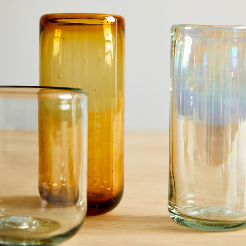 Recycled Mexican Glassware (Set of 4) West Elm