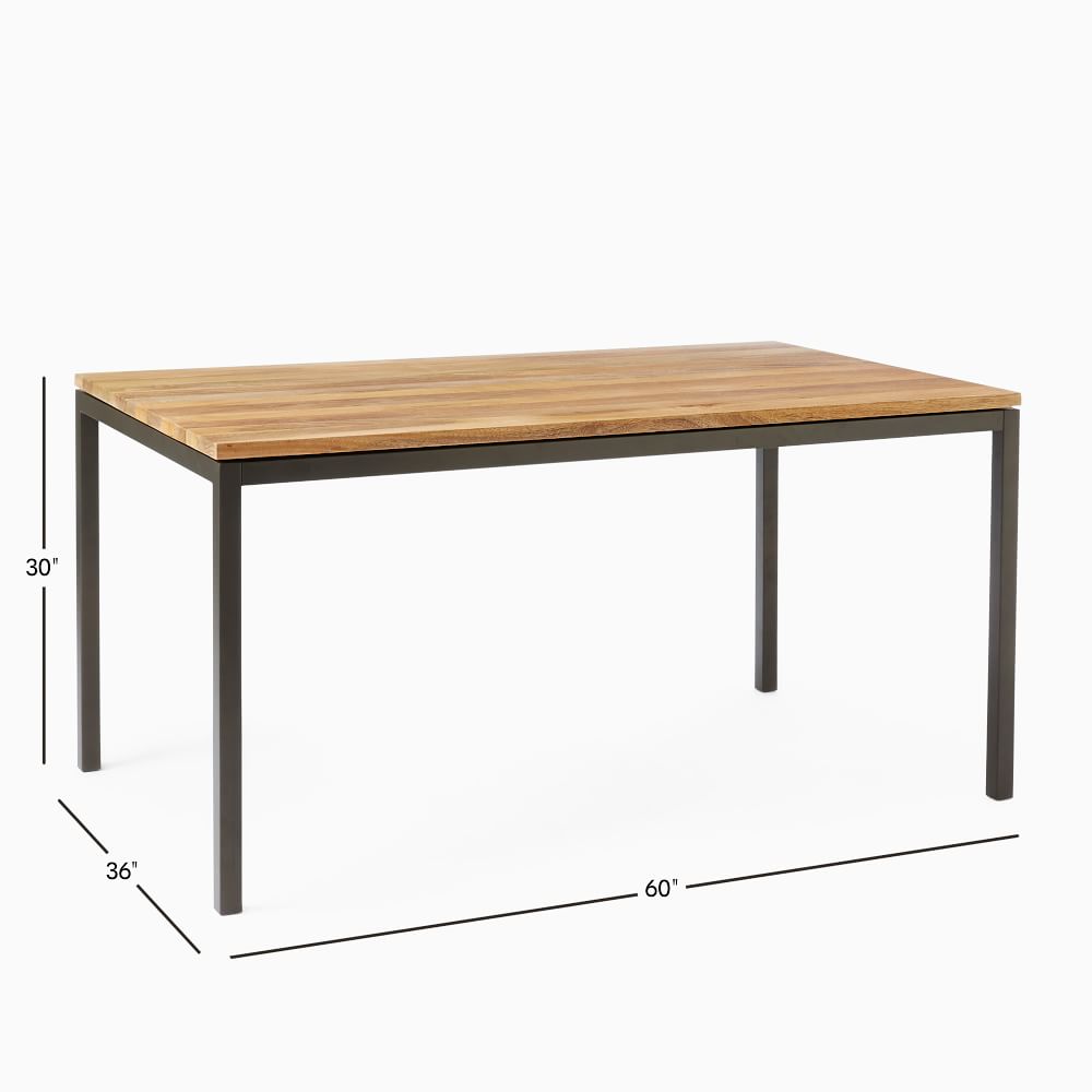 Box Frame Dining Table West Elm
