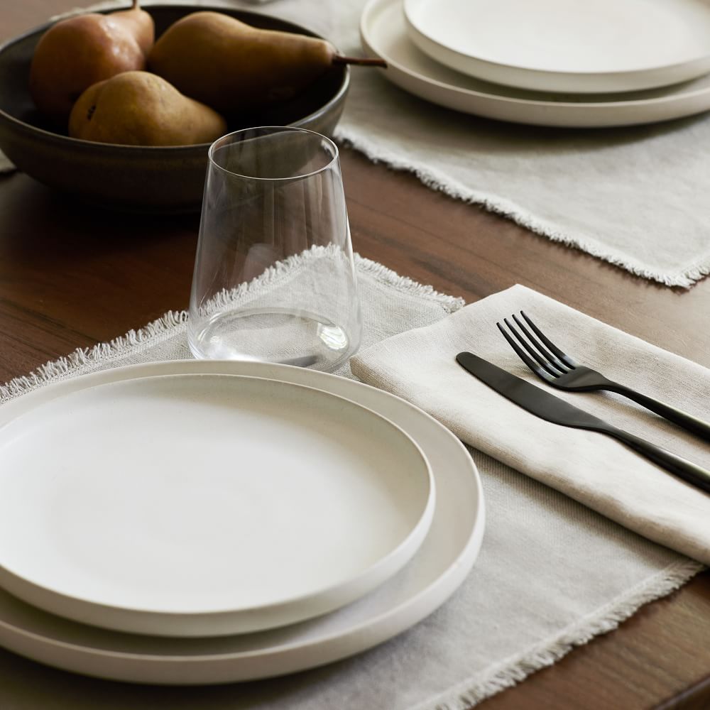 Kanto Matte Glaze Stoneware Dinnerware (Set of 24) | West Elm