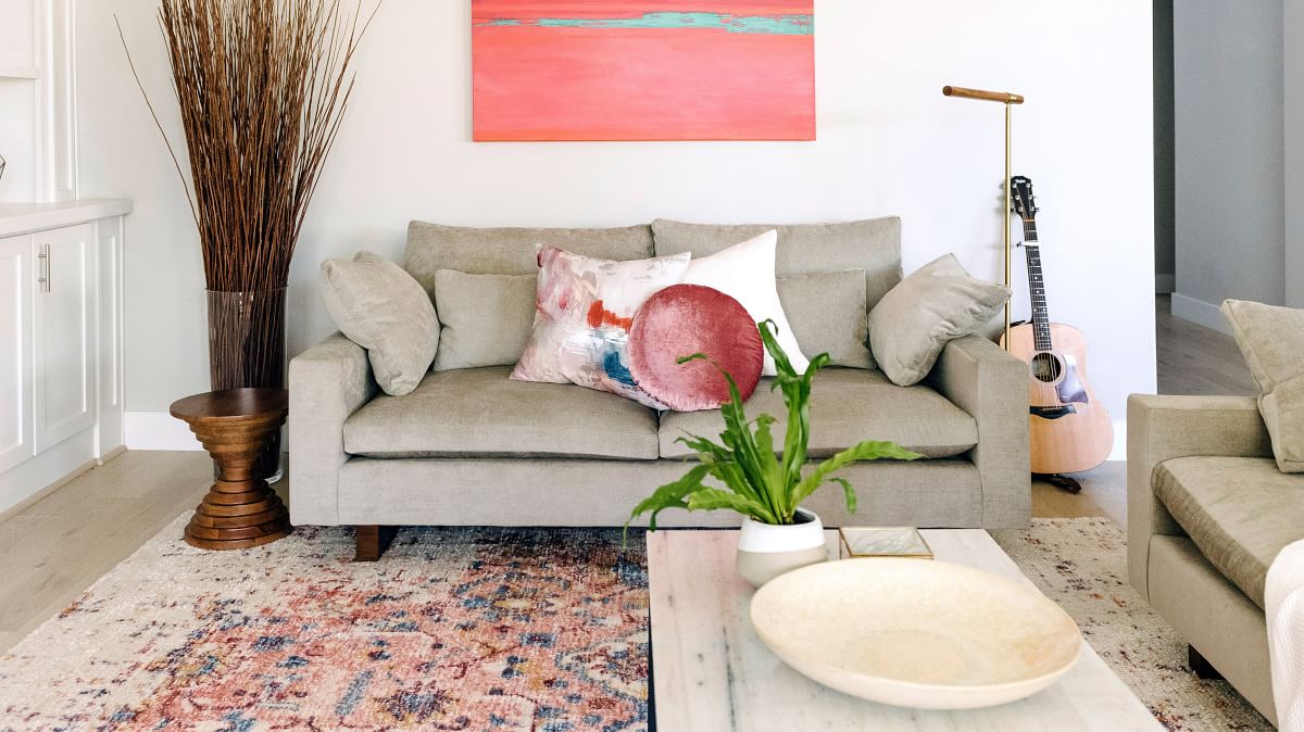 Harmony 82" MultiSeat Sofa, Extra Deep, Distressed Velvet, Tarragon, Dark Walnut West Elm