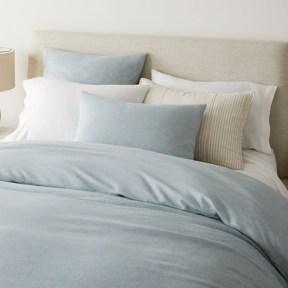 Linen Duvet Cover & Shams West Elm