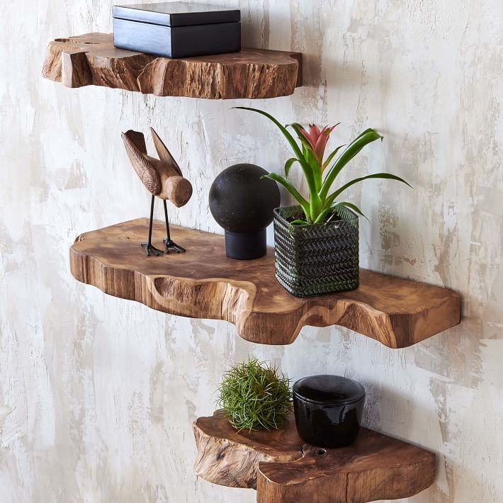 takara live edge wall shelves o