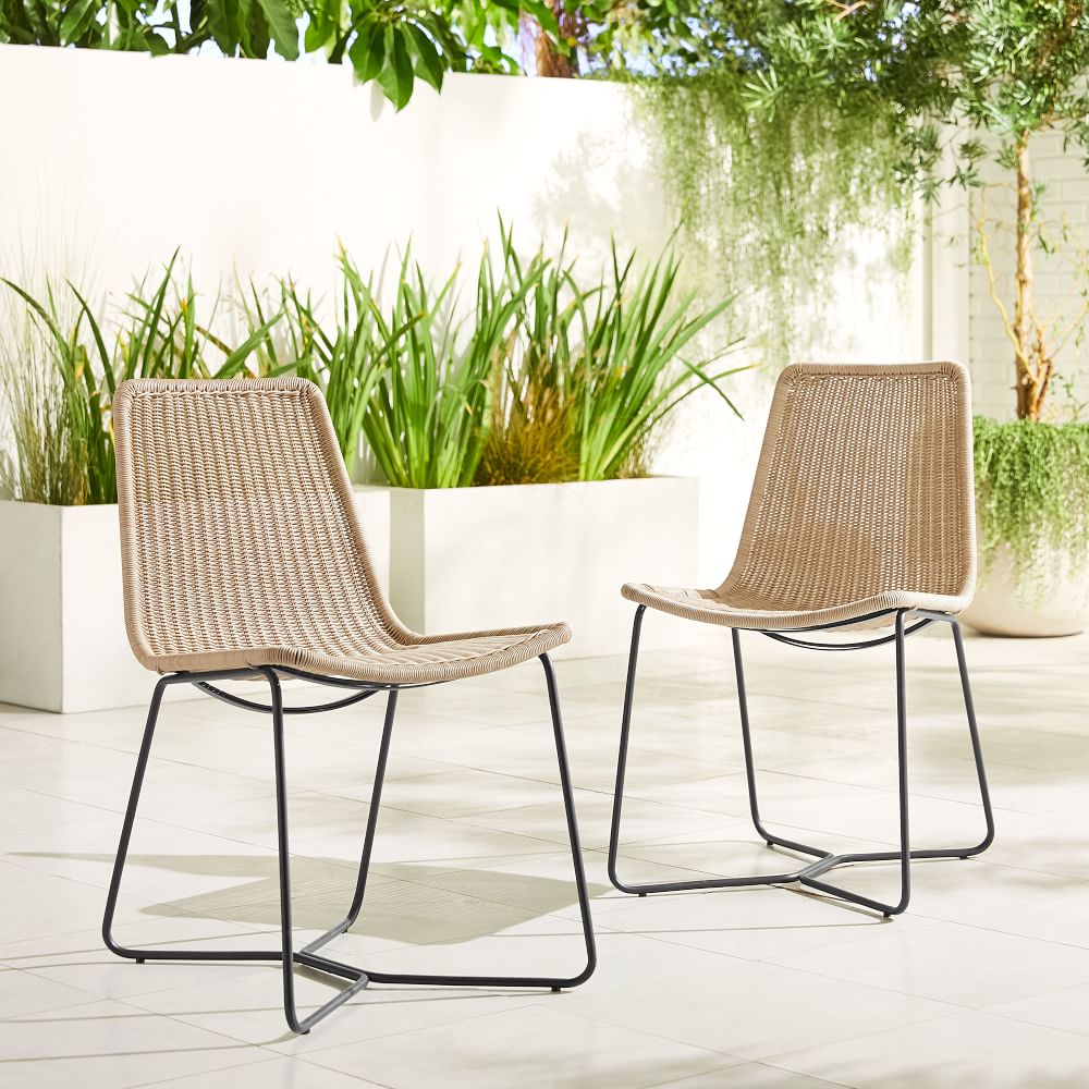 Outdoor Slope Dining Chair West Elm