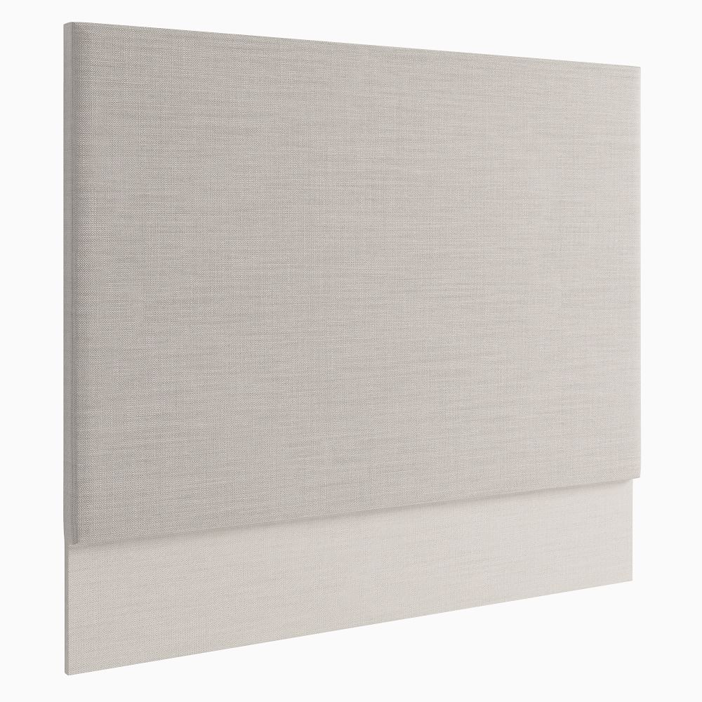 Simple Upholstered Wall Mounted Headboard | West Elm