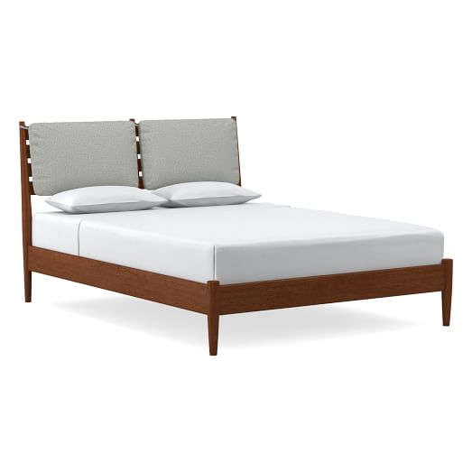 bed setting with cushions