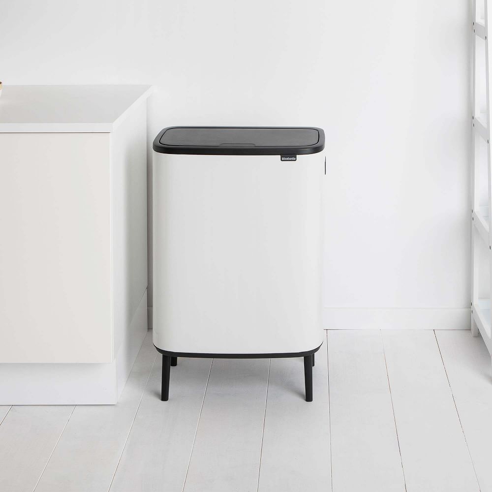 Brabantia Bo Touch Trash Can (Dual 8 Gallon) | West Elm