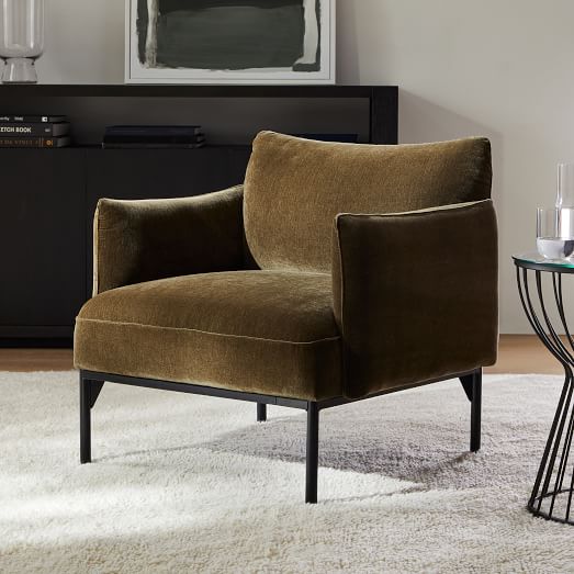 Modern Living Room Chairs West Elm, West Elm Living Room Chairs