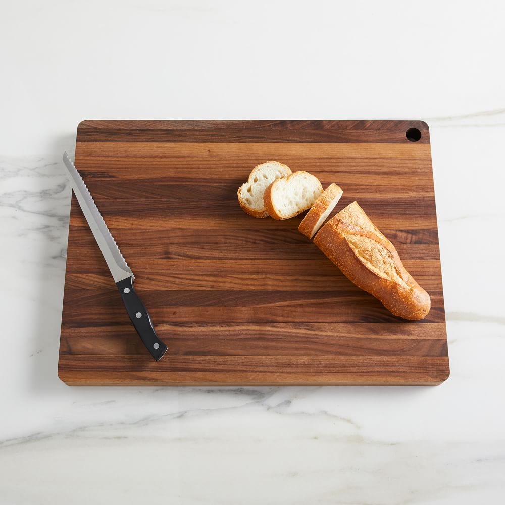 Unfinished Wood Cutting Board West Elm   Rectangular Wood Cutting Board Z 