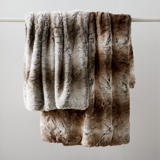 80 by 60 Kess InHouse Original Spring Swatch-Grey Gray Wood Fleece Throw Blanket 
