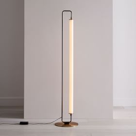 Linear Metal LED Floor Lamp (58")