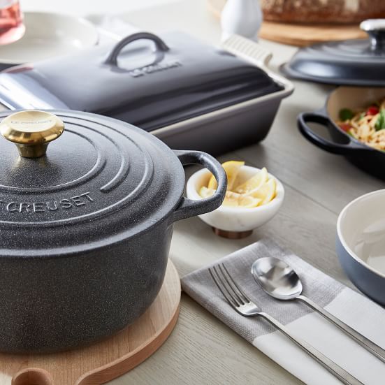 Le Creuset 5 Piece Utensil Set w/ Crock West Elm
