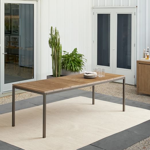Frame Outdoor Dining Table, West Elm Box Frame Dining Table