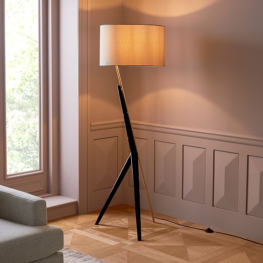 Caldas Floor Lamp, Lantern Floor Lamp Room And Board