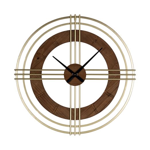 Moglea Hand Painted Scribble Wall Clock West Elm