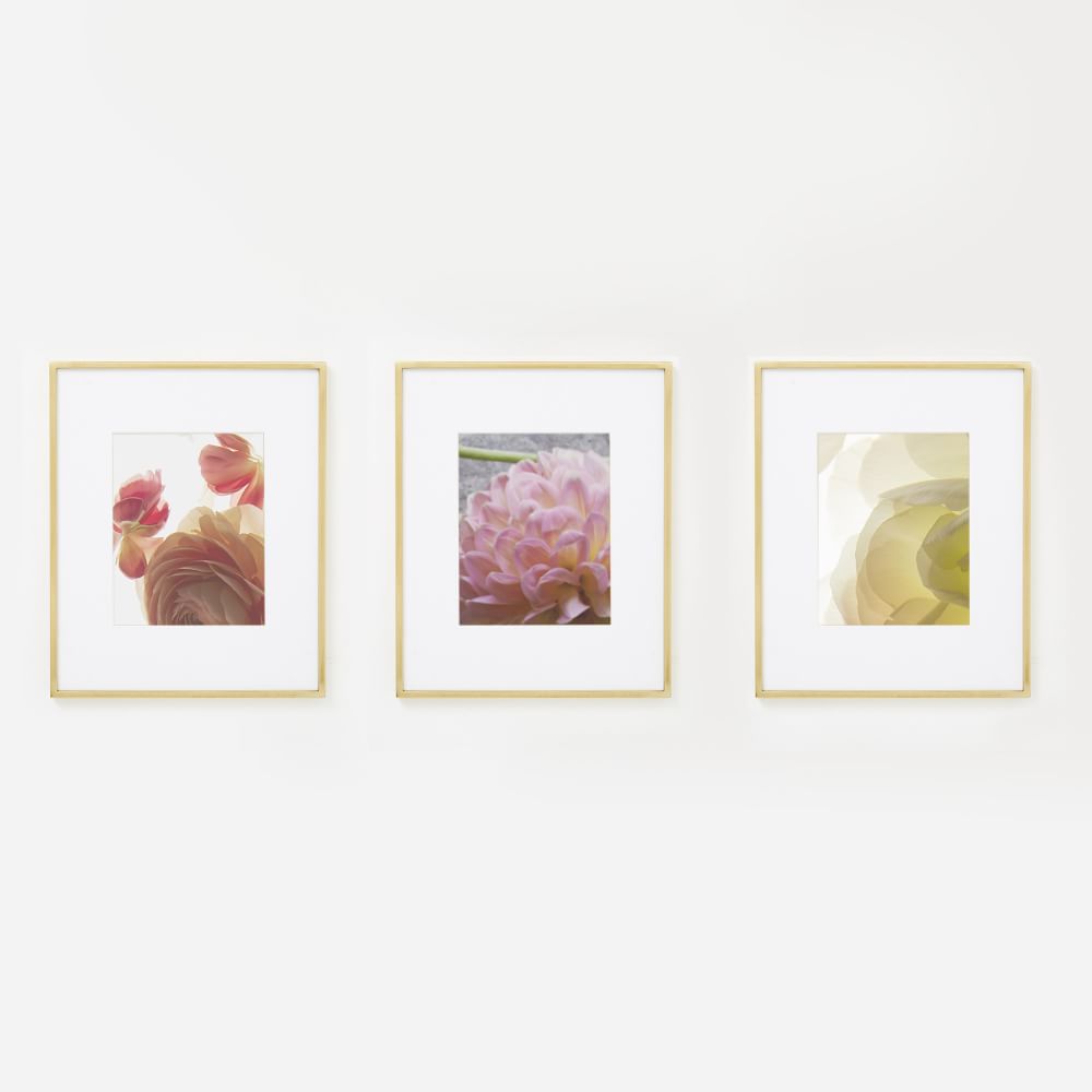Metal Gallery Frames Set of 3 West Elm