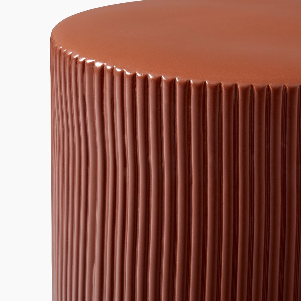 Fluted Side Table West Elm