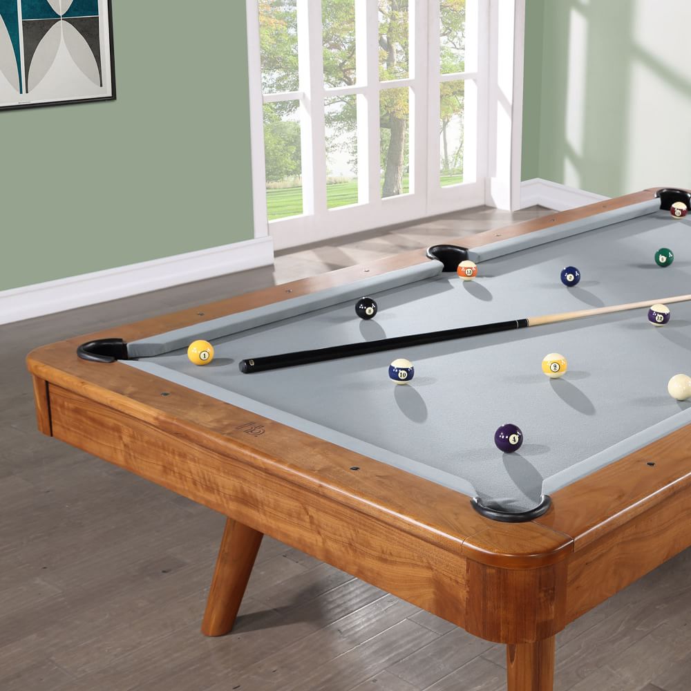 HB Home Pool Table w/ Rack West Elm