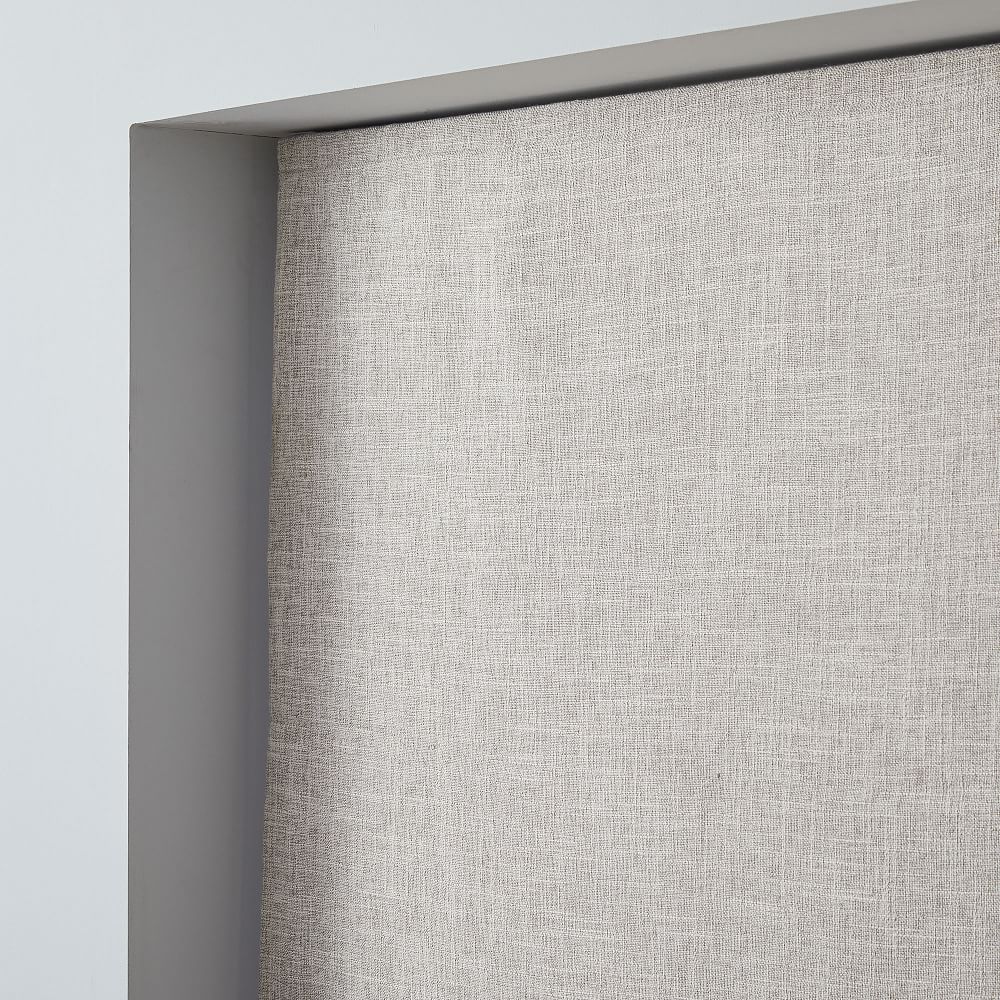 Crossweave Cordless Roman Shades & Blackout Lining West Elm