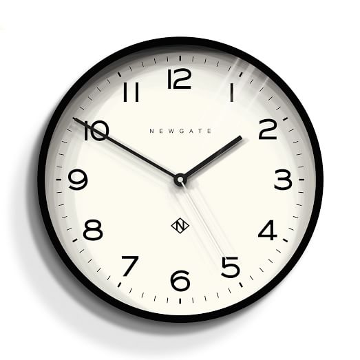 Newgate Mr. Clarke Wall Clock - Small Numbers (In-Stock & Ready to 