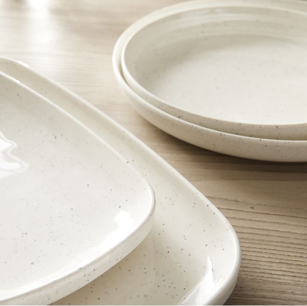 Fortessa Camp Melamine Dinnerware - White (Set of 6) | West Elm