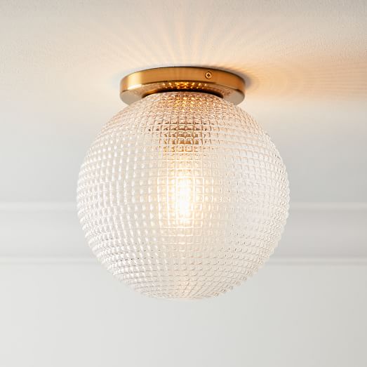 Edie Prismatic Flushmount (10")