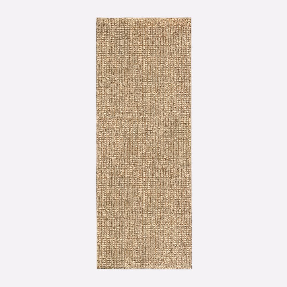 Textured Weave Wool & Jute Rug 