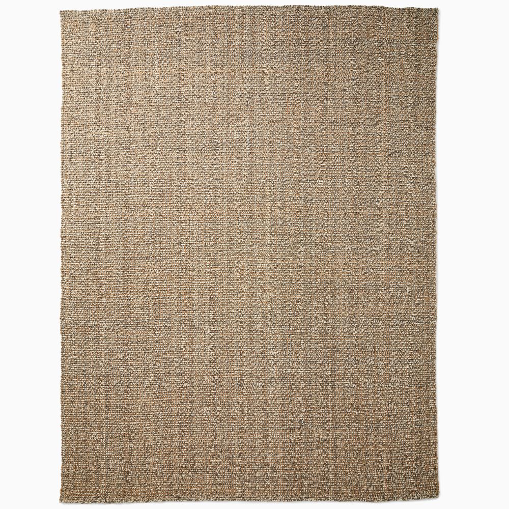 Textured Weave Wool & Jute Rug | West Elm