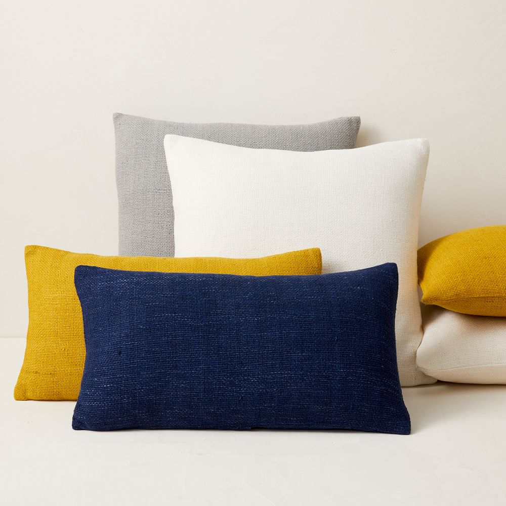 Silk HandLoomed Pillow Cover West Elm