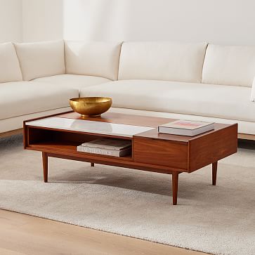 Mid-Century Pop-Up Coffee Table (48