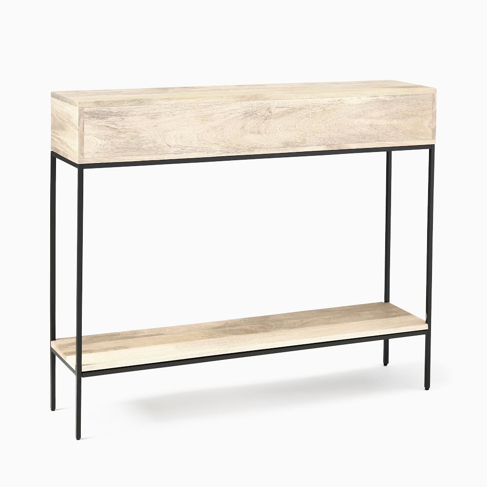 Industrial Storage Skinny Console (42") West Elm