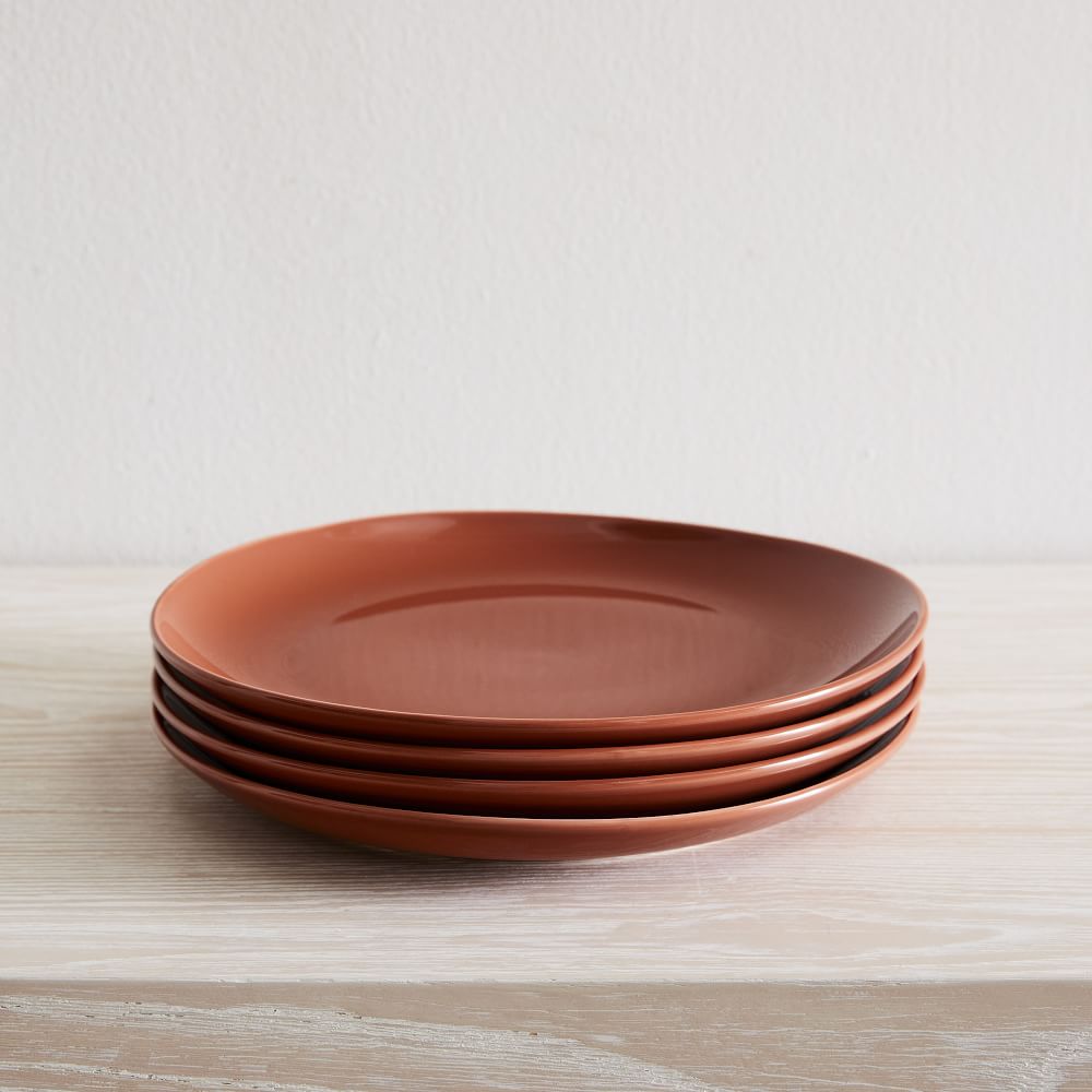 Organic Porcelain Salad Plate Sets West Elm