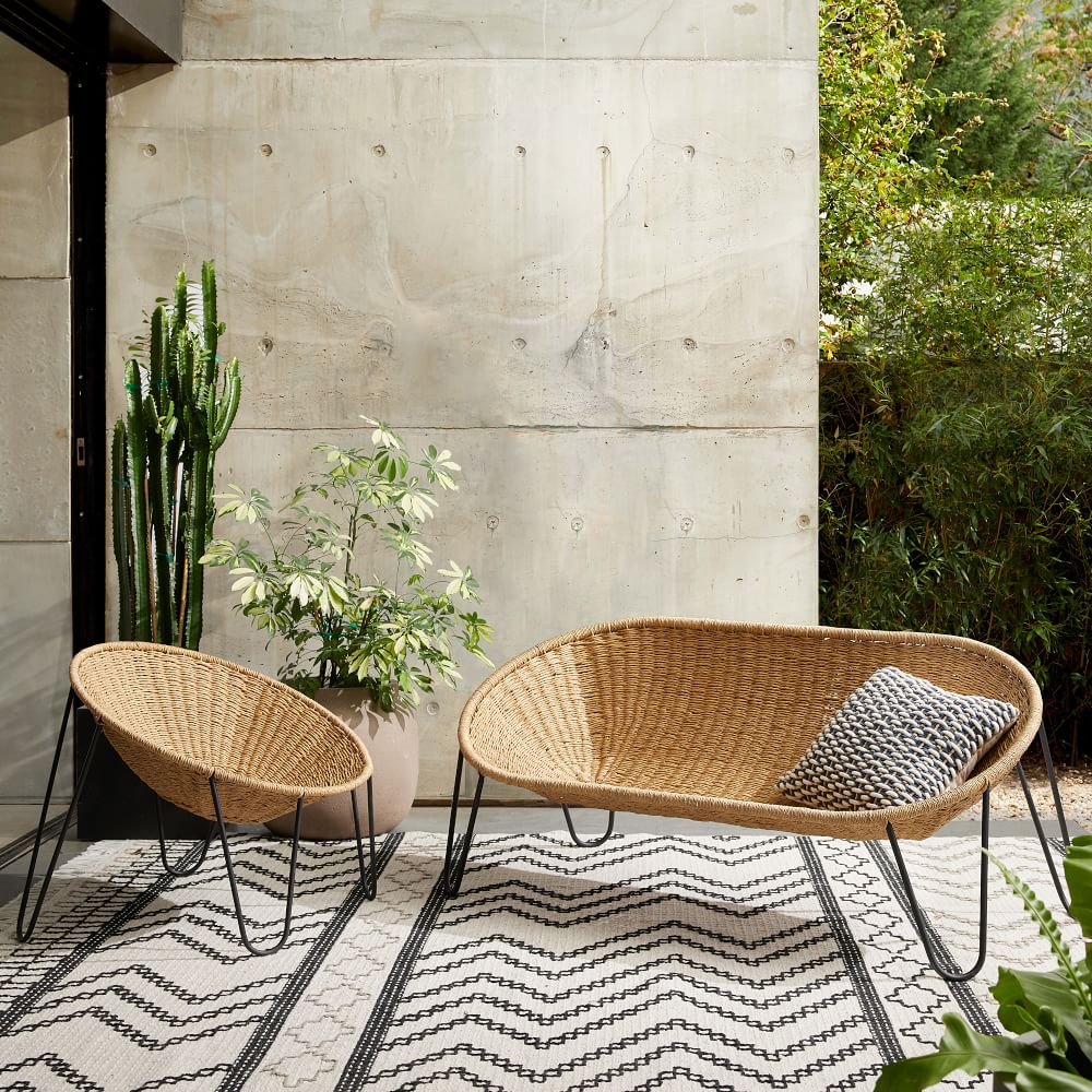 Costera Outdoor Loveseat West Elm