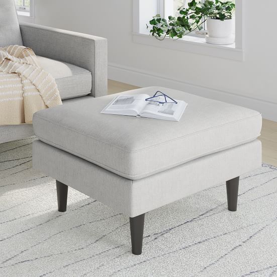 Drake Ottoman | West Elm