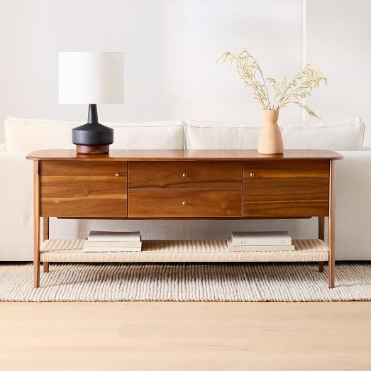 Chadwick Mid-Century Media Console (68")