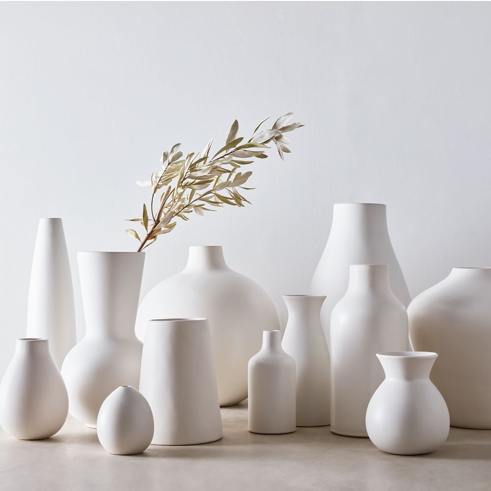 12" H Home Decor NEW 10" Stoneware Ceramic Flower Vase Teal Brown Gray 8" 