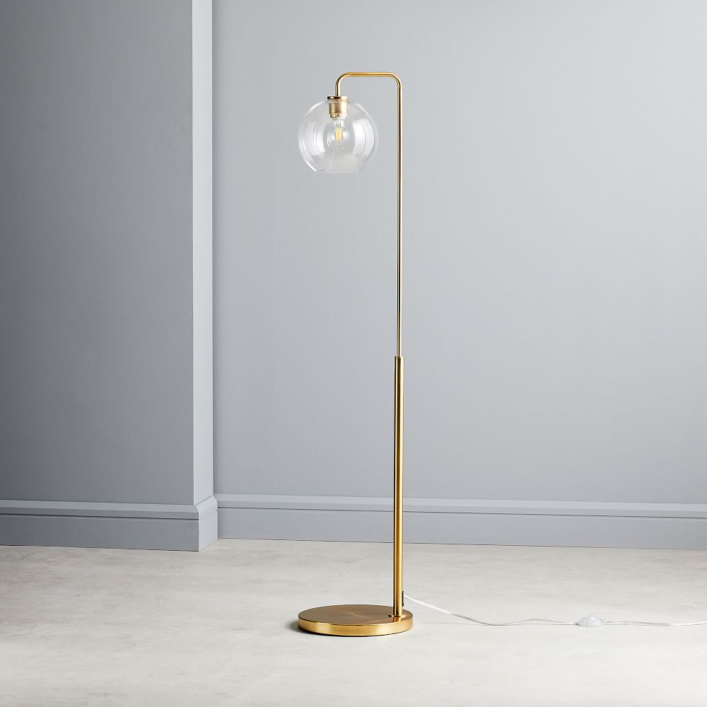 Sculptural Overarching Floor Lamp West Elm
