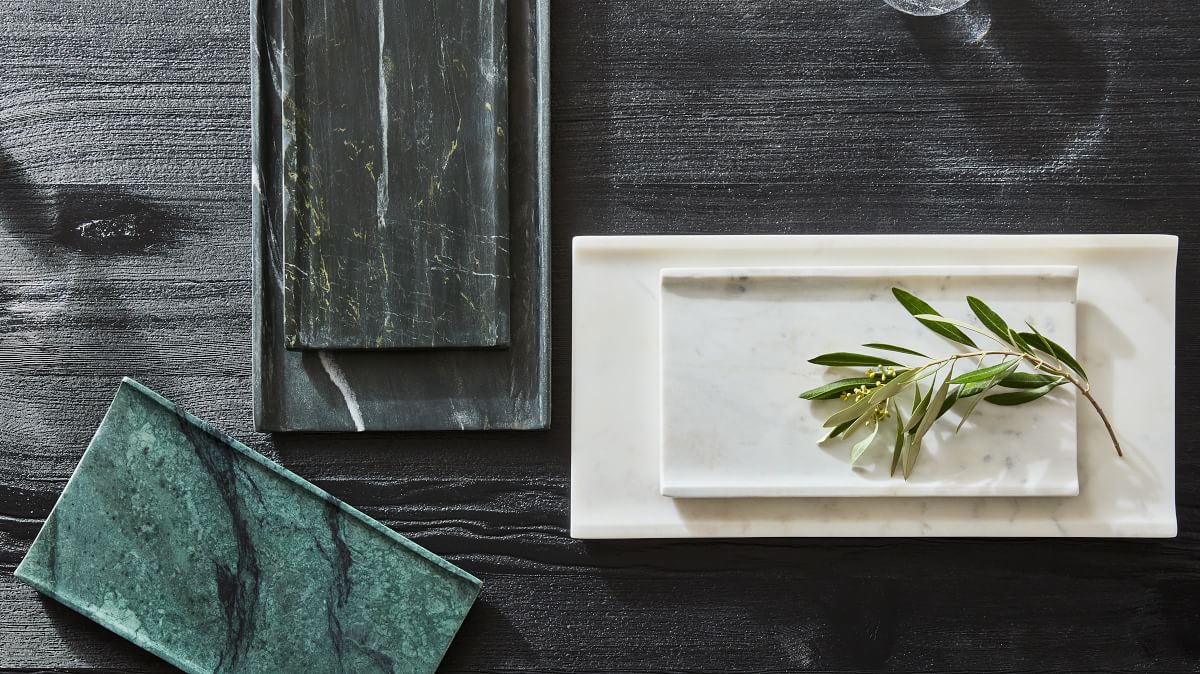 Foundations Marble Trays | West Elm