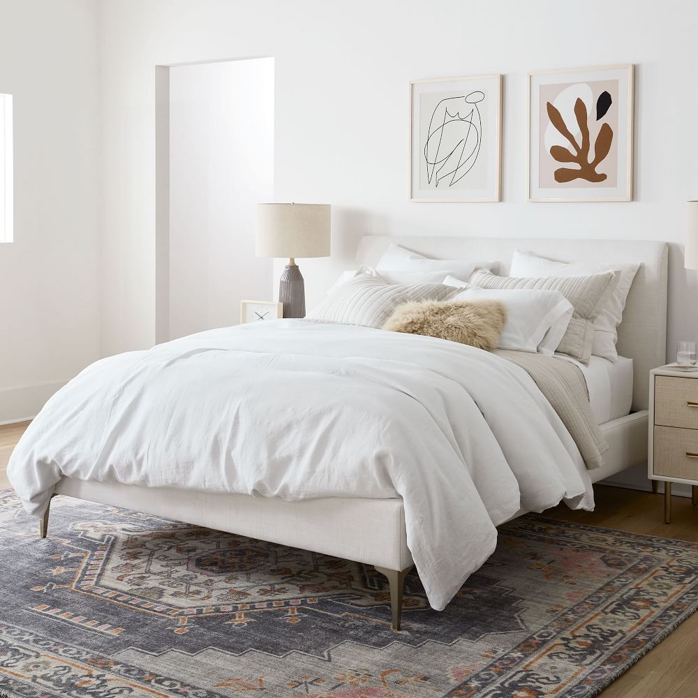 Linen Duvet Cover & Shams | West Elm