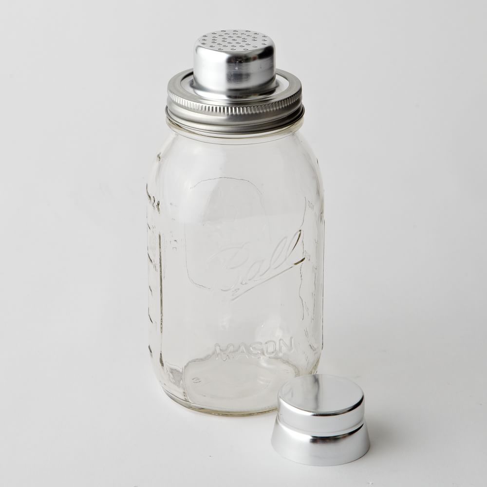 Mason Jar Cocktail Shaker, Bar Accessories West Elm