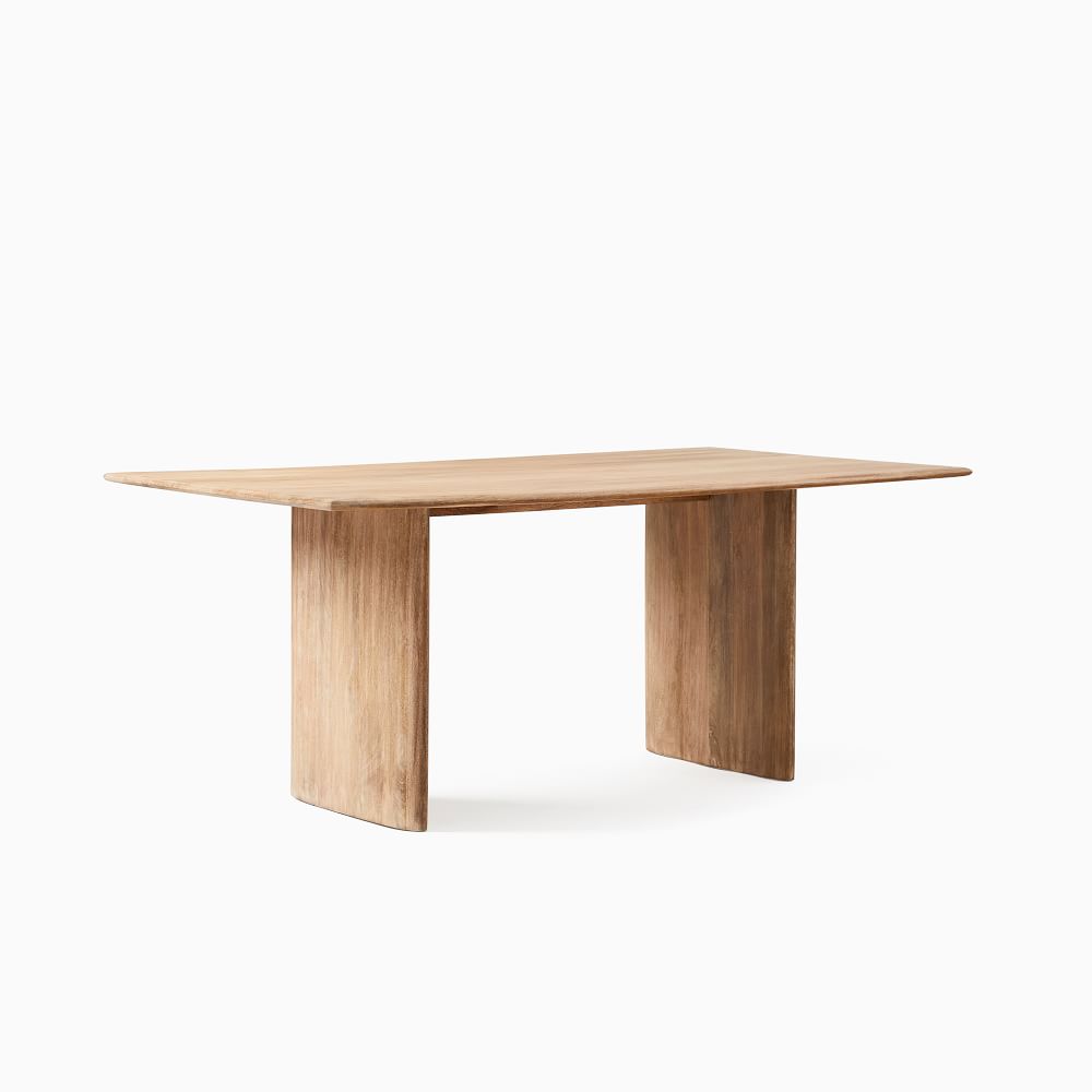 Anton Solid Wood Dining Table (72", 86", 120") West Elm
