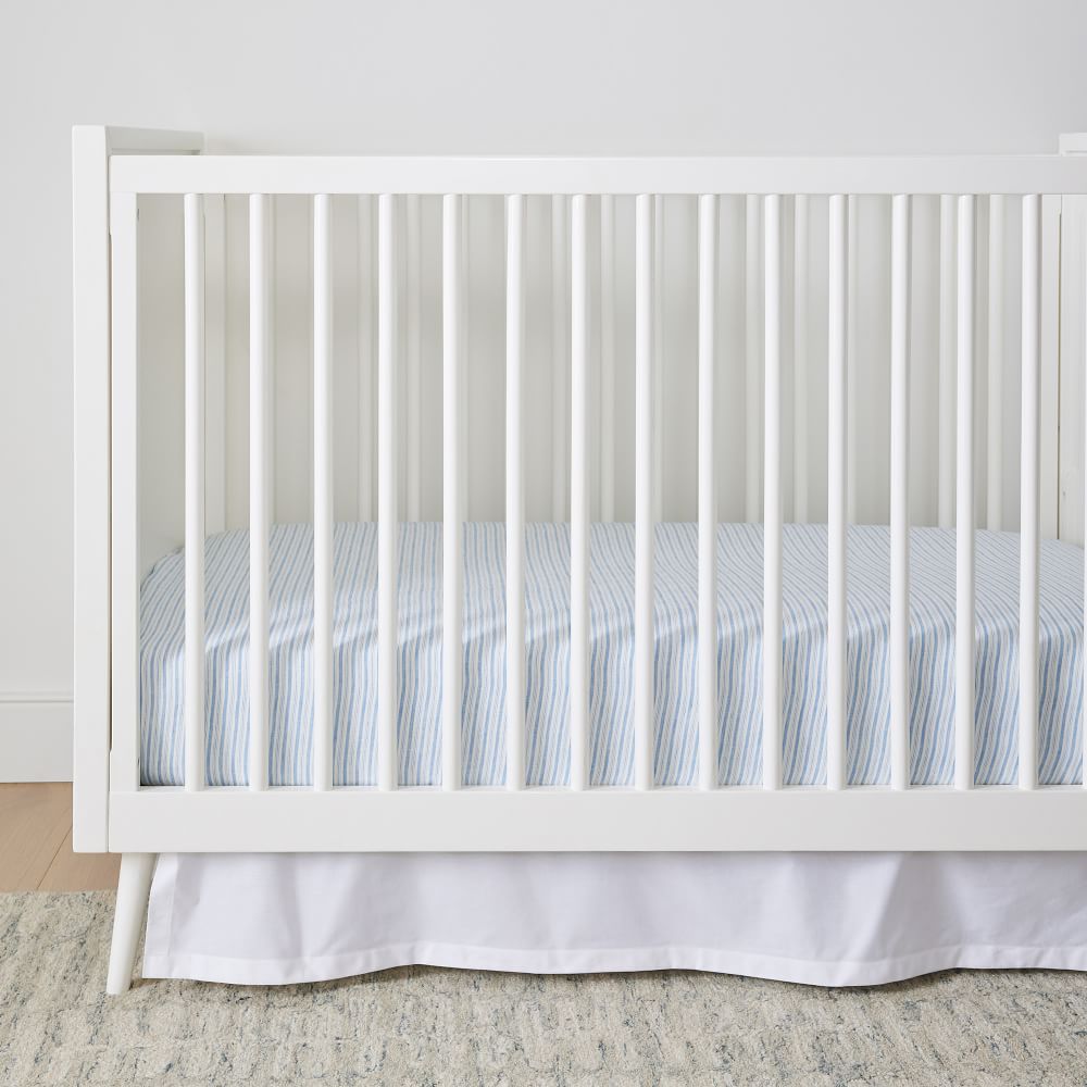 Organic Crib Skirt | West Elm