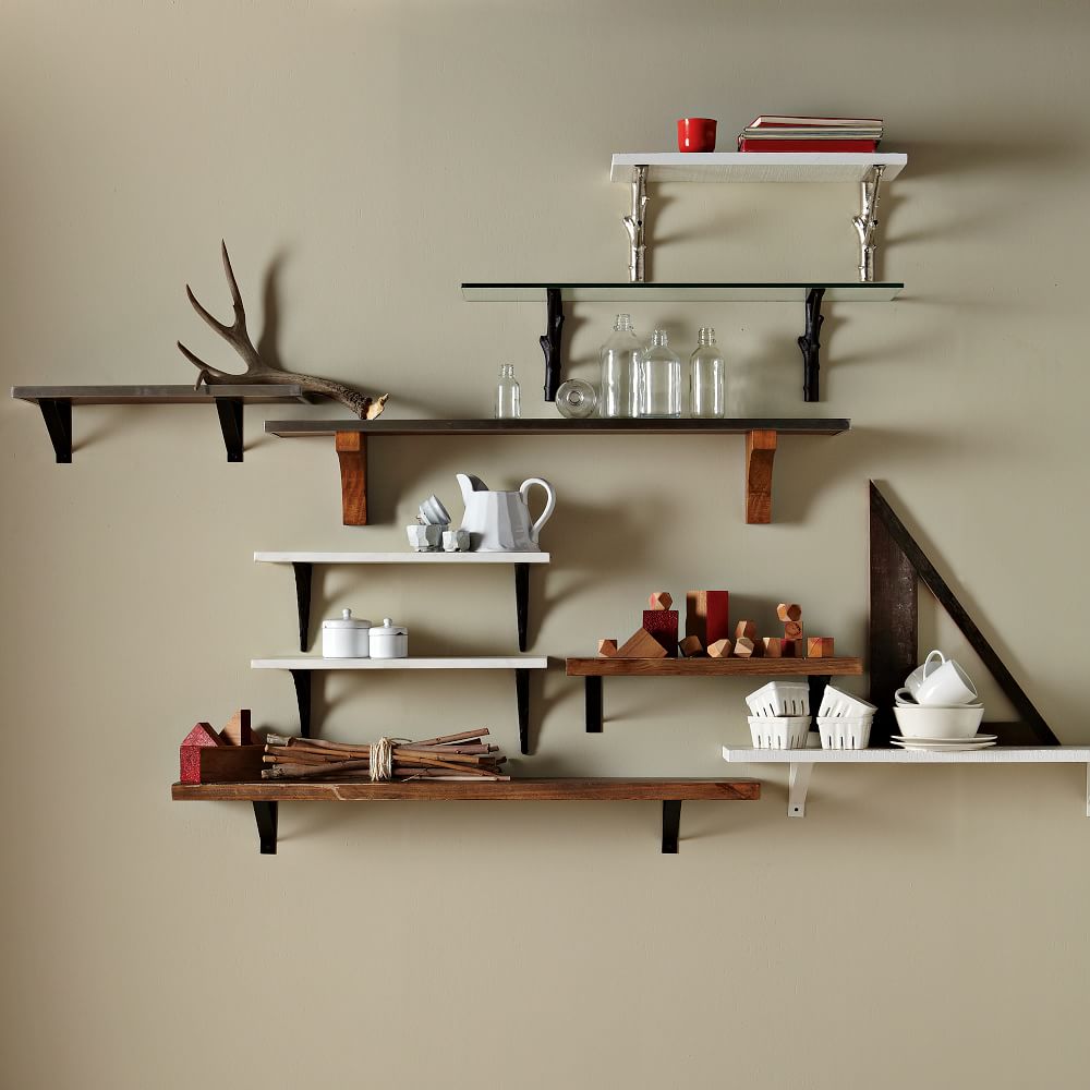 Marble Shelf & Modern Bracket West Elm