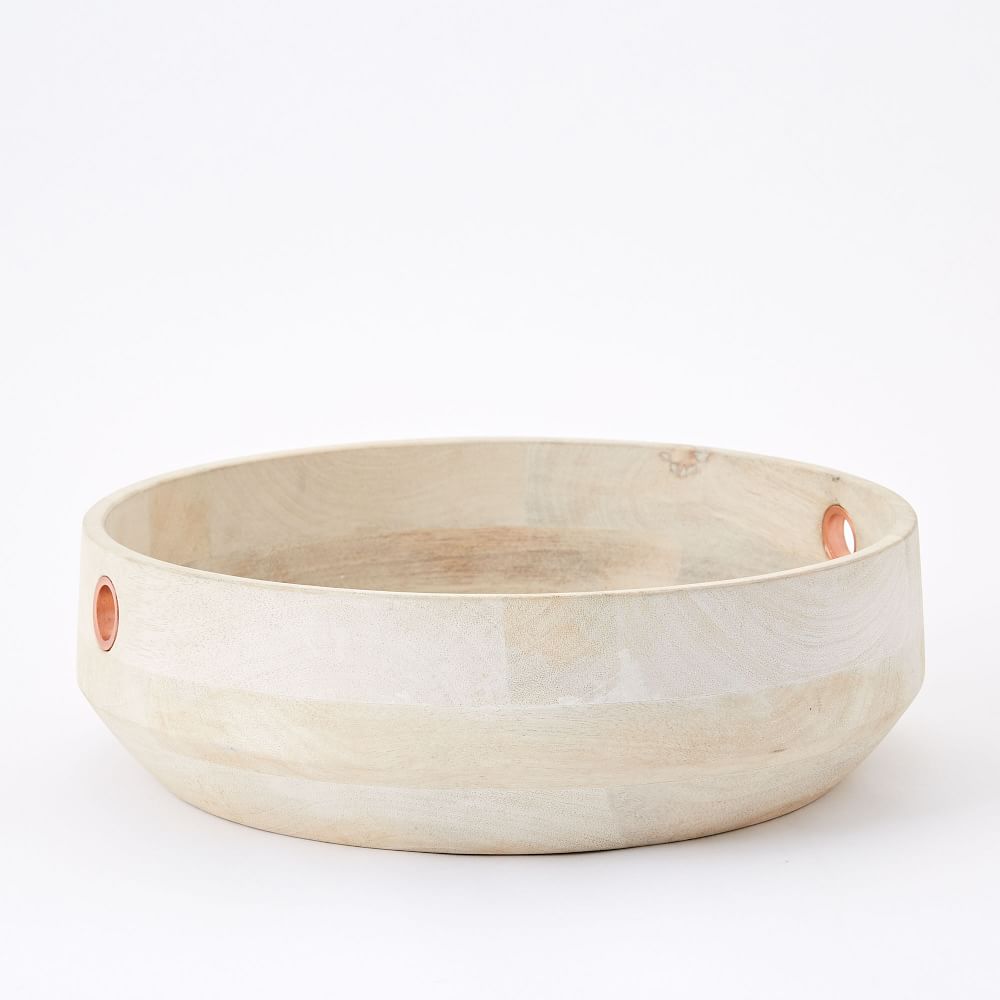 Wood & Copper Serveware West Elm