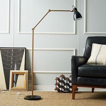 Industrial Task Floor Lamp | West Elm