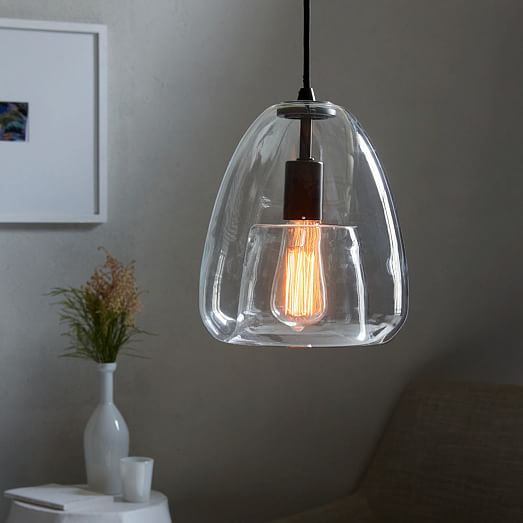 Duo Walled Pendant Light - Single Light