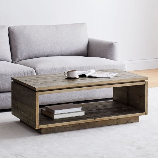 Emmerson Modern Coffee Table, Modern Coffee Table Wooden