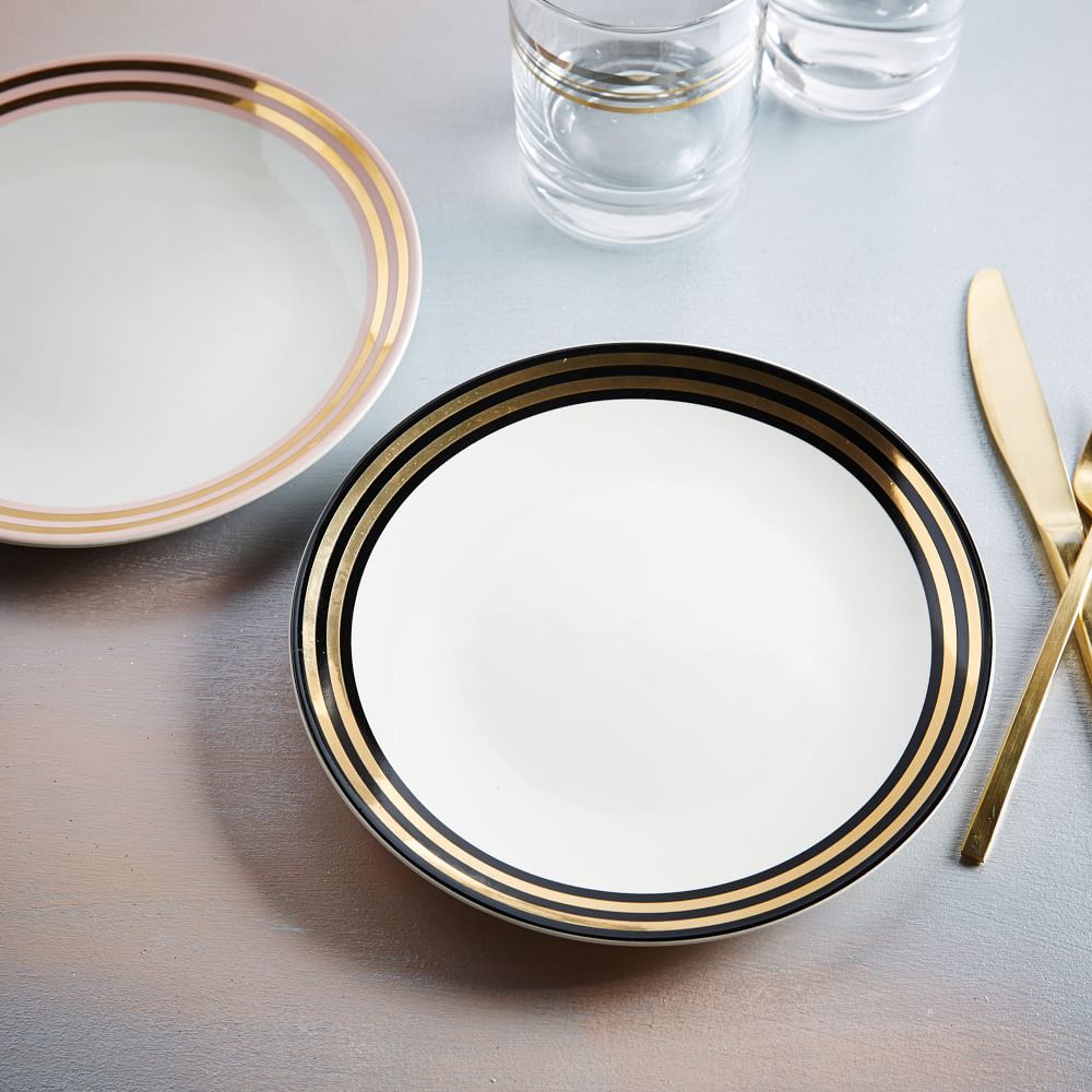 Fishs Eddy Gilded Side Plates West Elm