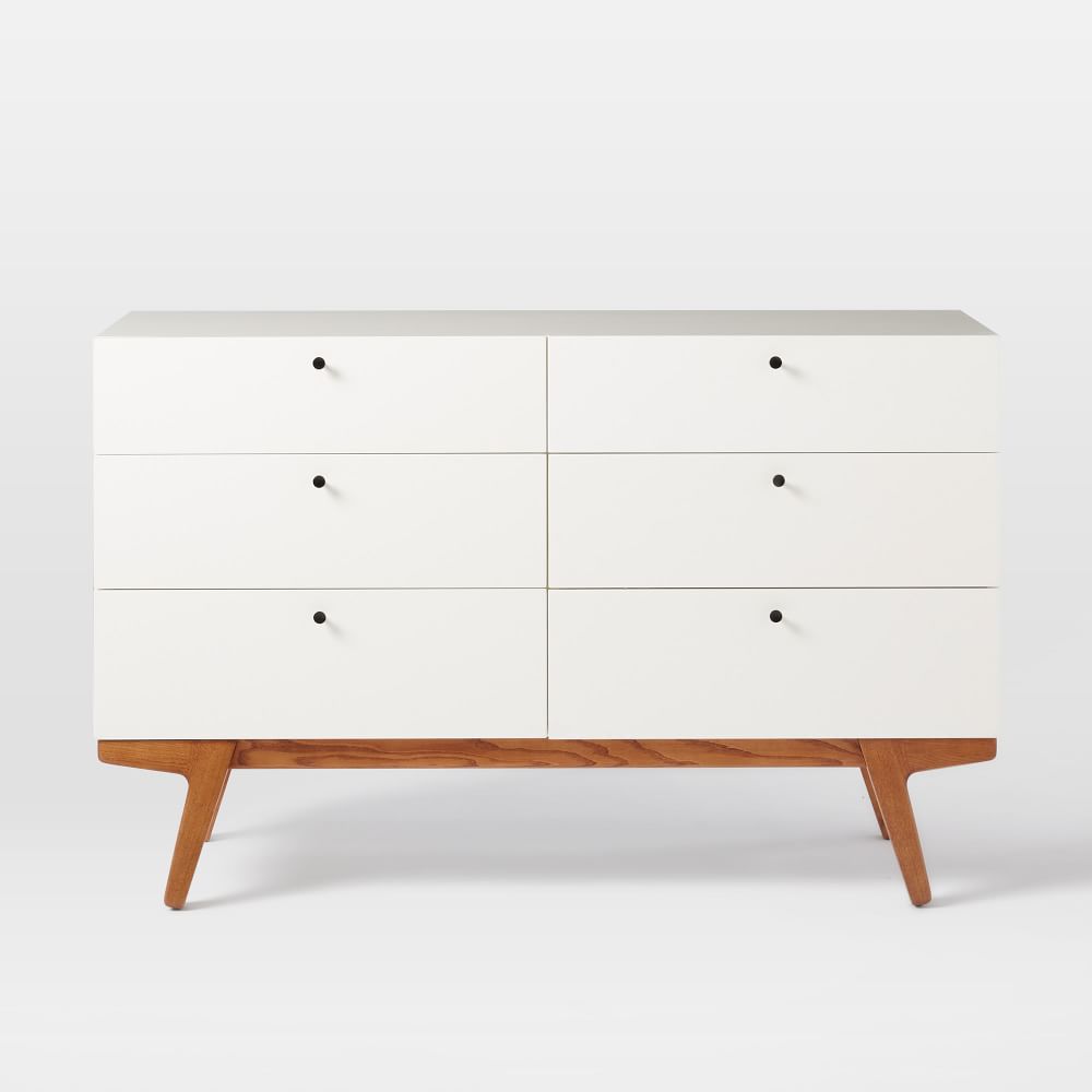Modern 6Drawer Dresser (54") West Elm