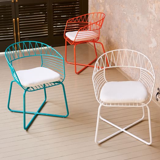 metal chairs for outdoors