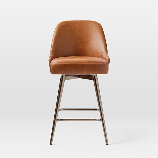 leather swivel counter stools